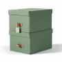 Leitz Puro opbergbox met deksel, medium, 17 L, 100% recyclingkarton, 2-pack