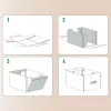 Leitz Puro opbergbox met deksel, medium, 17 L, 100% recyclingkarton, 2-pack
