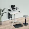 Leitz Ergo small pegboard bureau-organizer, 42x25 cm, MDF, gerecycled plastic, rubber, wit, klembevestiging, letter, papier, afbeelding, 450 x 61 x 330 mm, 450 mm