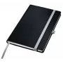 Leitz Style notitieboek A5 blanco met hardcover, monochroom, zwart, A5, 80 vel, 100 g/m², hardcover