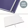Leitz Style notitieboek A4 geruit met hardcover, monochroom, blauw, A4, 80 vel, 100 g/m², geruit papier
