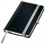 Leitz Style notitieboek A6 geruit met hardcover, monochroom, zwart, A6, 80 vel, 100 g/m², geruit papier