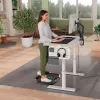 Leitz Ergo Active ergonomische antimoeheidsmat, rechthoekig, zwart, polyurethaan, bubble, China, 605 x 681 mm