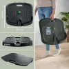 Leitz Ergo Active ergonomische antimoeheidsmat, rechthoekig, zwart, polyurethaan, bubble, China, 605 x 681 mm