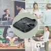 Leitz Ergo Active ergonomische antimoeheidsmat, rechthoekig, zwart, polyurethaan, bubble, China, 605 x 681 mm