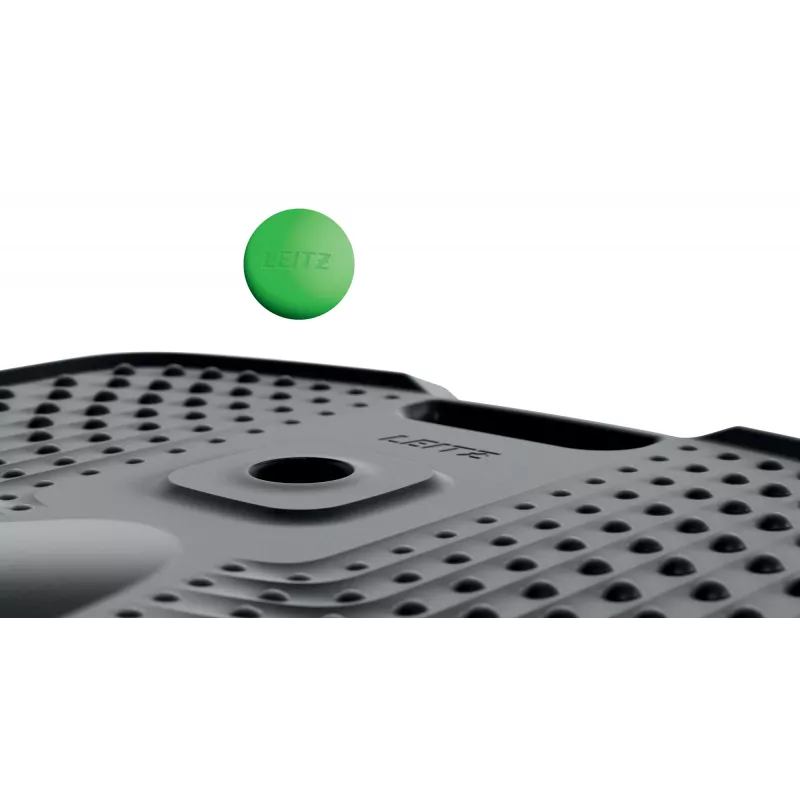 Leitz Ergo Active ergonomische antimoeheidsmat, rechthoekig, zwart, polyurethaan, bubble, China, 605 x 681 mm