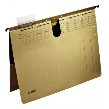 Leitz ALPHA hangmap karton A4 bruin