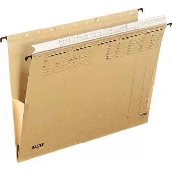 Leitz Alpha hangmap karton A4 bruin