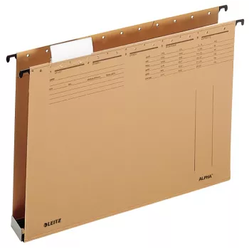 Leitz ALPHA hangmap karton A4 bruin