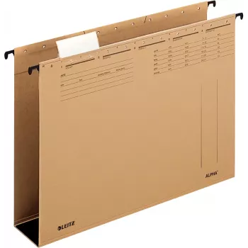 Leitz ALPHA hangmap karton A4 bruin