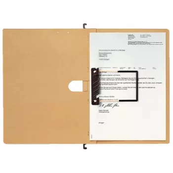 Leitz Alpha hangmap karton, polypropyleen (PP) A4 bruin