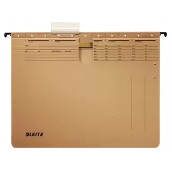 Leitz Alpha hangmap karton, polypropyleen (PP) A4 bruin
