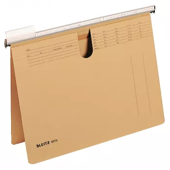 Leitz Beta hangmap karton A4 bruin