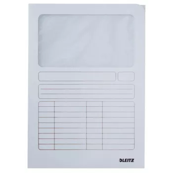 Leitz 39500001 map karton wit A4