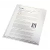 LEITZ insteekhoezen standaard, A4, PP, geribbeld, 0,13 mm, boven en zijkant open, documentecht (4000-00-03)