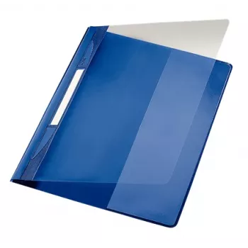 Leitz 41940035 omslag van PVC blauw, transparant