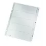 Leitz 43230000 kartonregister numeriek karton, kunststof grijs