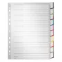 Leitz 43700000 blanco tabregister polypropyleen (PP) grijs