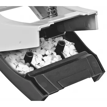Leitz NeXXt perforator 5008, 2-voudig 30 vel, 30 vel, zwart, grijs, metaal, kunststof, 8 cm, 5,5 mm, A4