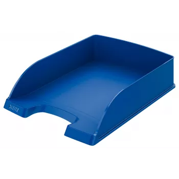 Leitz Plus briefbak, standaard, polystyreen, blauw, 255 mm, 357 mm, 70 mm, 280 g