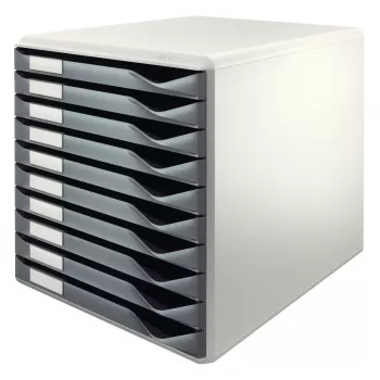 Leitz Form set, 10 laden, kunststof, grijs, 4,3 kg, 285 x 355 x 290 mm