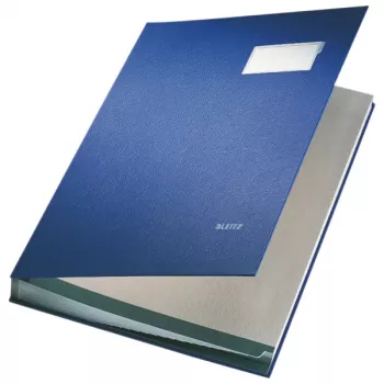 Leitz Signature Book 20-voudig register A4, blauw, polypropyleen (PP), A4, 240 mm, 340 mm, 28 mm