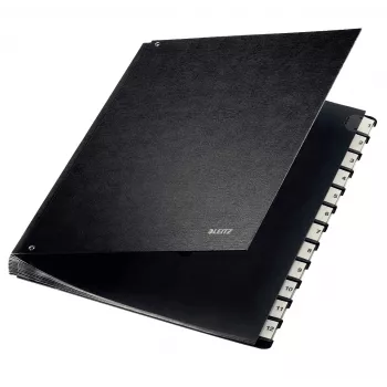 Leitz bureau-organizer 1-12 A4, zwart, karton, A4, 270 mm, 345 mm, 650 g