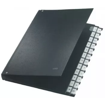 Leitz 59240095 scheidingsboek zwart polypropyleen (PP)