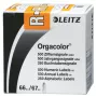 Leitz Orgacolor zelfklevend etiket, afgeronde rechthoek, oranje