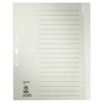 Leitz 12200085 tabindex blanco tabindex papier grijs