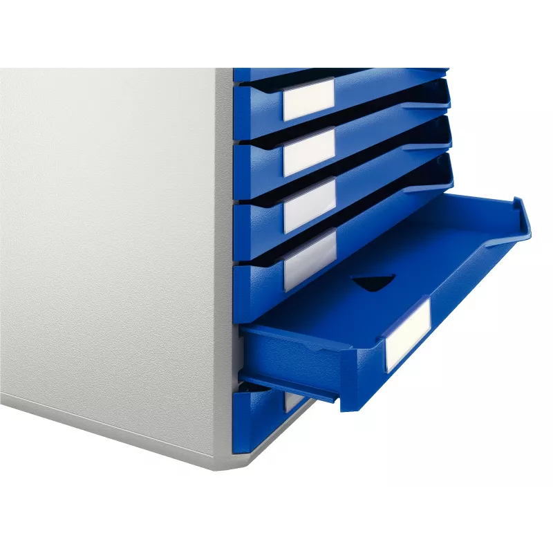 Leitz Form set, 10 laden, kunststof, blauw, grijs, 285 mm, 355 mm, 290 mm