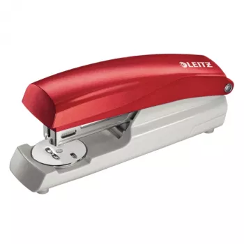 Leitz nietmachine 5500, 30 vel, 30 vel, rood, 24/6, 26/6, 3 mm, bovenlaadmechaniek, 140 nietjes