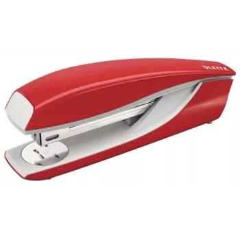 Leitz NeXXt nietmachine 5504, 40 vel metaalvolle strip, 40 vel, rood, 24/8, metaal, kunststof, 80 g/m², bovenlader