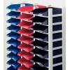 Leitz briefbak Rack Plus 3 vakken, kunststof, zwart, A4, A4, 3 laden, brief