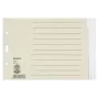 Leitz 12260085 tabbladen blanco tabbladen papier grijs