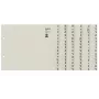 Leitz 13240085 tabregister alfabetisch tabregister papier grijs