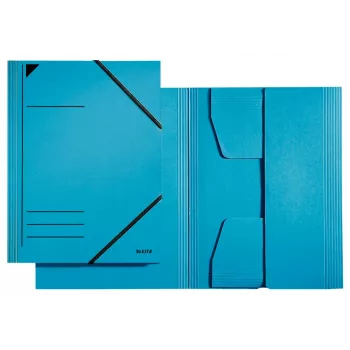 Leitz 39810035 map karton blauw A4