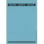 Leitz 16870035 zelfklevend etiket rechthoekig blauw 75 stuks