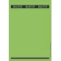 Leitz 16870055 zelfklevend etiket rechthoekig groen 75 stuks