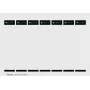 Leitz rugetiketten, pc-bedrukbaar, voor LAF 180°, 50 mm, 175 stuks, grijs, ordner, 25 vel, karton, 130 g/m², 3,1 cm