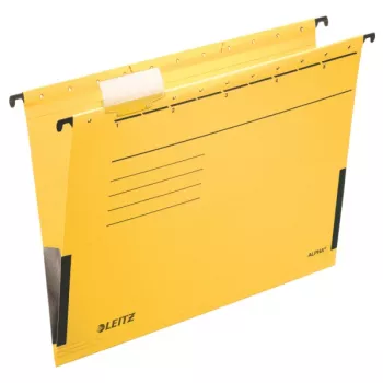 Leitz Alpha hangmap A4 geel