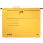 Leitz Alpha hangmap karton, metaal A4 geel 5 stuks