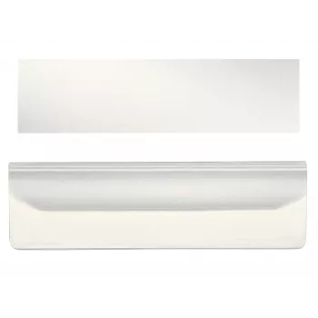 Leitz etikettenhouder opclipsbaar met etiket voor Plus-briefbakken, kunststof, transparant, 55 mm, 15 mm, 20 g, 1 stk.