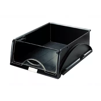Leitz Tray Sorty Standard, kunststof, zwart, A4, 285 mm, 385 mm, 125 mm