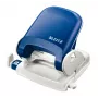 Leitz perforator 5005 NeXXt, 2-voudige perforatie 25 blad, 25 blad, blauw, kunststof, 8 cm, 5,5 mm, A4