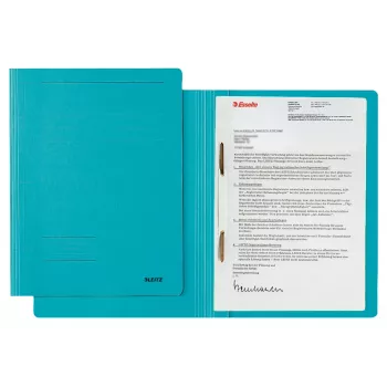 Leitz 30030035 ordner karton, kunststof blauw A4
