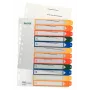 Esselte 12940000 tabregister numeriek tabregister polypropyleen (PP) bont