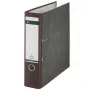 Leitz kunststof hefboomordner A4 80mm 180° ringband bruin