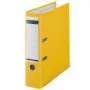 Leitz kunststof hefboomordner A4 80 mm 180° geel ringband