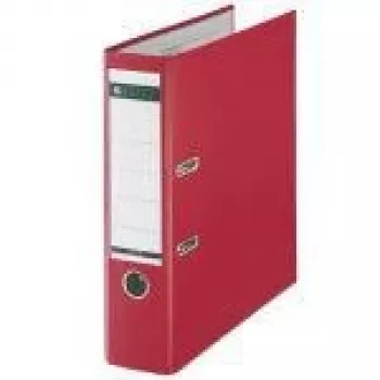 Leitz hefboomordner van kunststof A4 80 mm 180° rood ringband